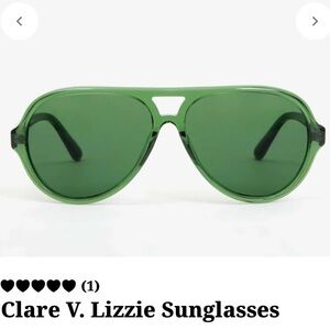 ISO - Clare V Forest Green Lizzie Sunglasses (Do not buy)